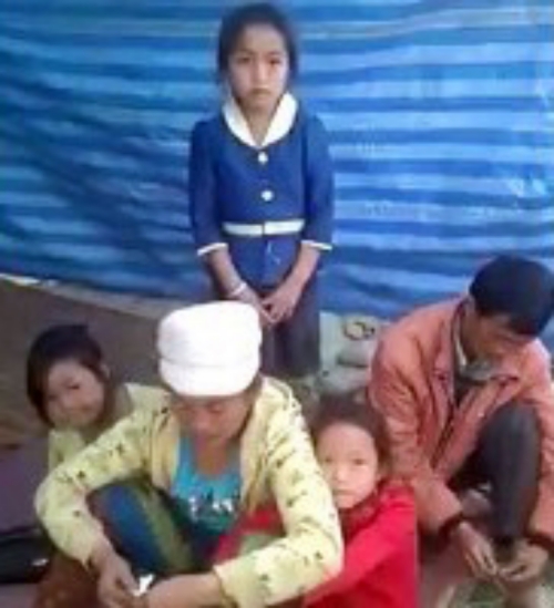 LAOS | MAY. 11, 2020   — Three Families Expelled from Village