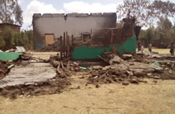 에티오피아  | 2021년 3월 12일 — 교회 재건축에 반대하는 지방 관리들