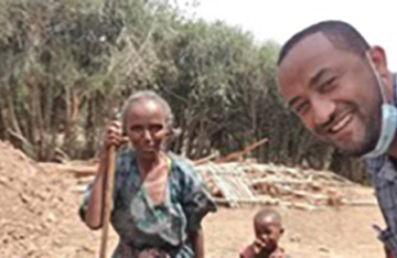 에티오피아  | 2021년 11월 1일 — 교회 건물을 새로 짓고 기뻐하는 성도들