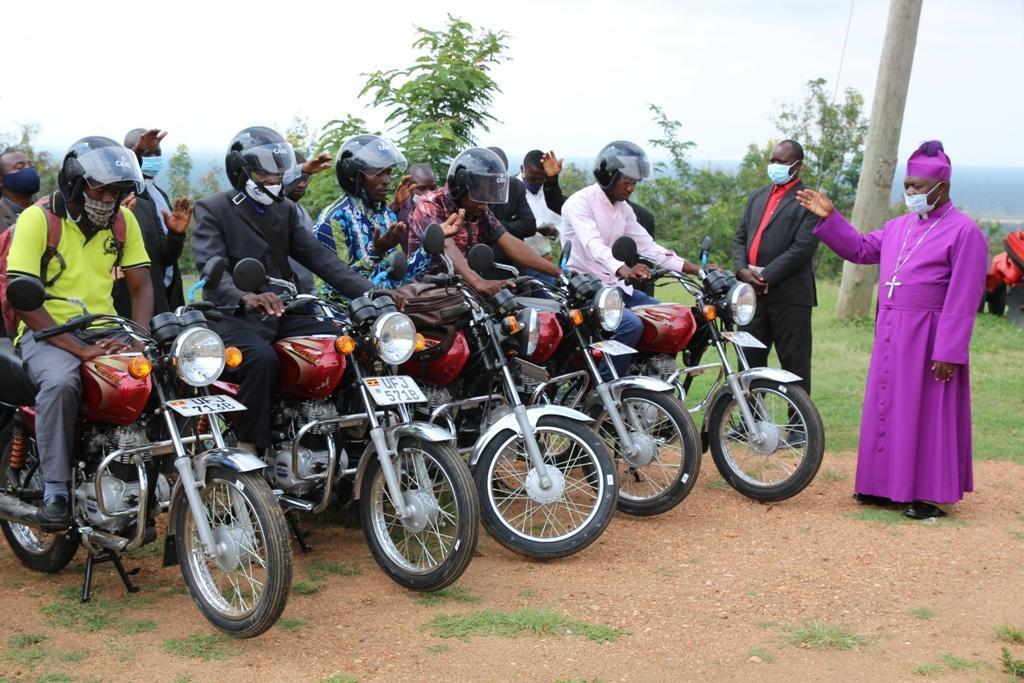 UGANDA | NOV. 22, 2021 — Pastors Blessed with Motorbikes