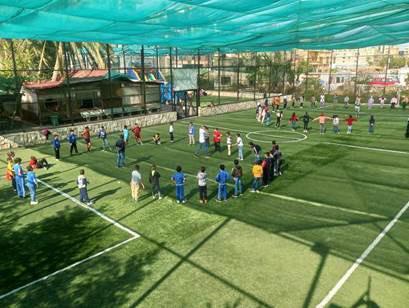LEBANON | DEC. 22, 2021 — 80 Children Hear the Gospel at Sports Camp