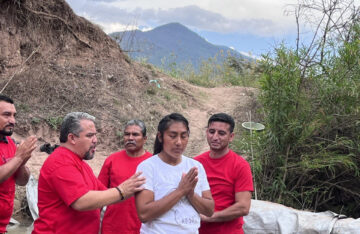 멕시코 | 2022년 6월 10일 – 주민들의 압박 속에서 세례받은 새 신자들