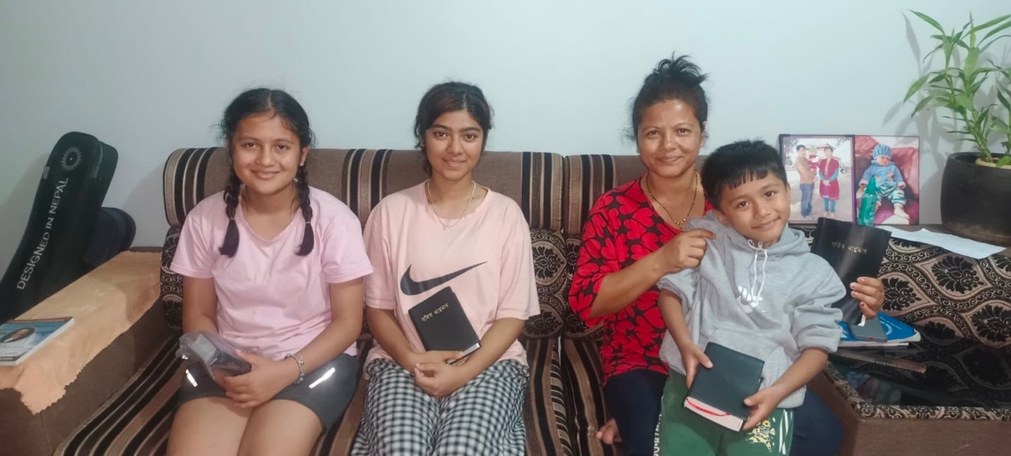 NEPAL | FEB. 14, 2024 — SD Cards, Daughter’s Healing Bring Family to Faith